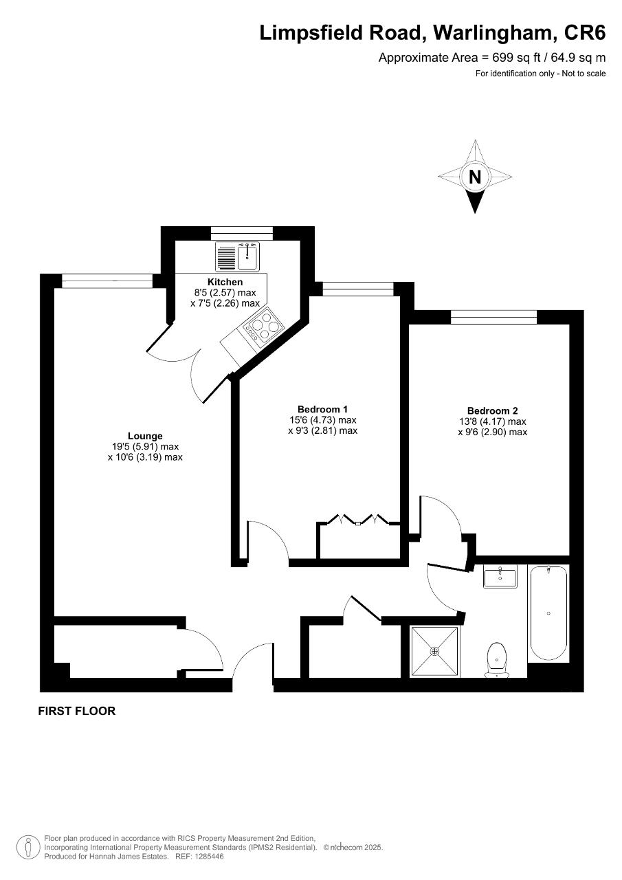 Floorplan of Limpsfield Road, Warlingham, Surrey, CR6 9DX