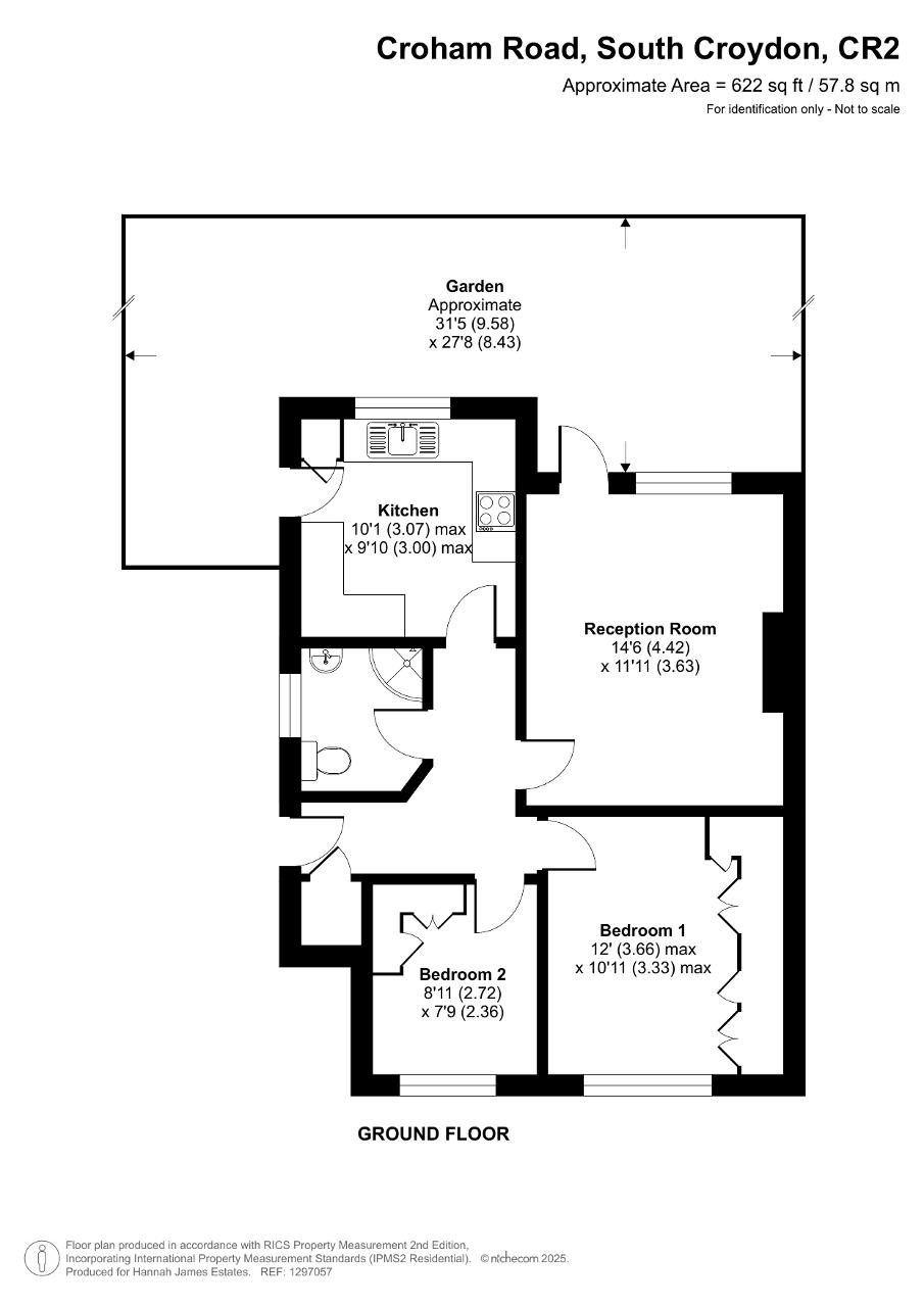 Floorplan of Croham Road, Normanton Court, South Croydon, CR2 7BD